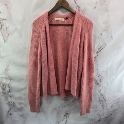 Cárdigan Anthropologie Mujer Mediano Rosa Suéter Dormir Lana Pestañas Difusas Foto 1 de 4