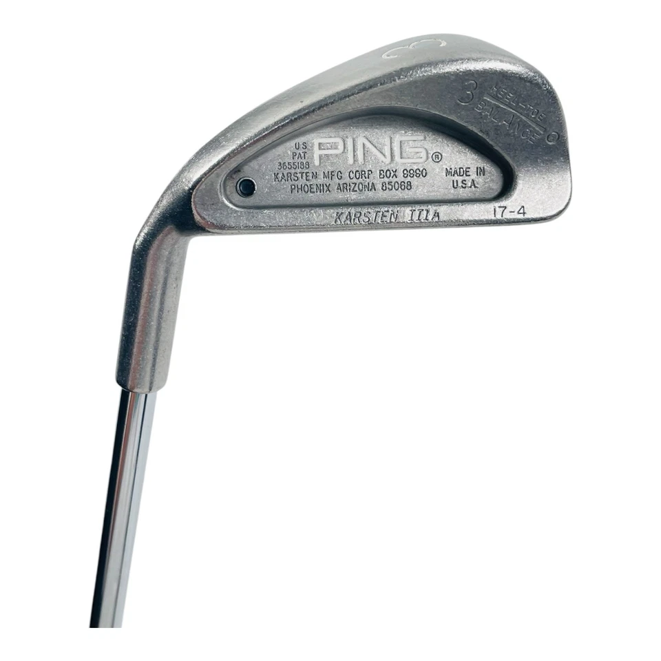 Ping Karsten IIIA Black Dot 3 Iron Toe-Heel Balance 17-4 ZZ Light Steel 38.5" LH - Image 1 of 4