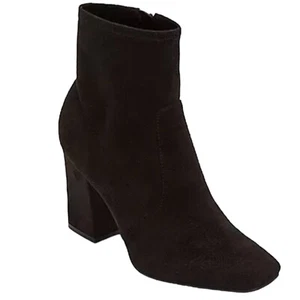 Liz Claiborne Memory Form size 11 Block Heel Soft Square Toe Side Zip Booties - Picture 1 of 8
