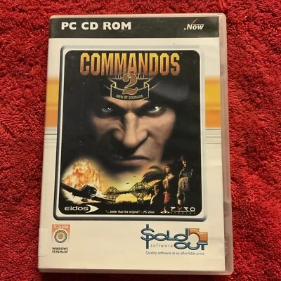 Commandos 2 / Men Of Courage / Computer Game /  PC CD Rom / 3 Disc Set - Image 1 of 2