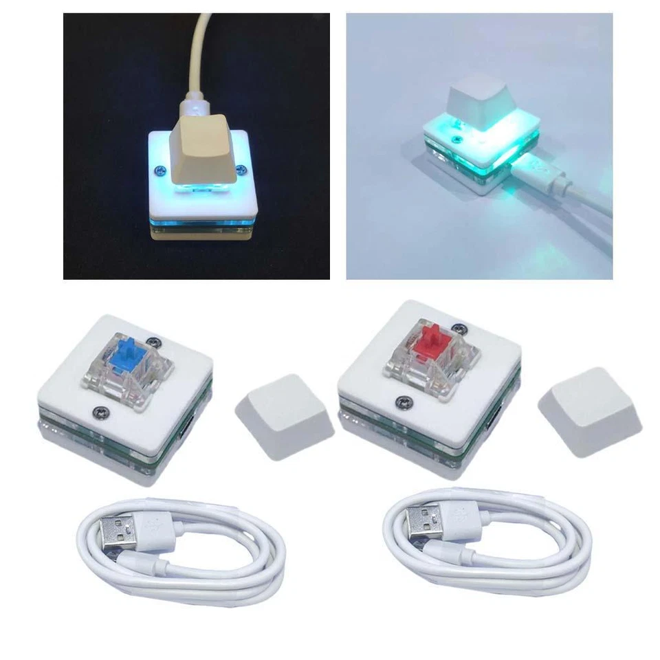 USB Mini 1 Key Keyboard Programmierung RGB Hot Swap für Game Office Working - Bild 1 von 1