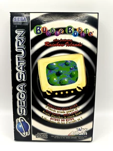 BUBBLE BOBBLE SEGA SATURN GAME, INCLUDING MANUAL - Picture 1 of 2