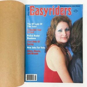 Vtg May 1984 EASYRIDERS Motorcycle Magazine, with DAVID MANN Centerfold - Picture 1 of 10