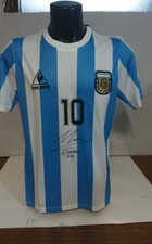 Maglia Autografata Diego Armando Maradona Jersey Signed Maradona Argentina