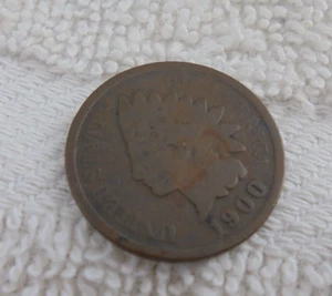 Indian Head Penny 1900 - Bild 1 von 2