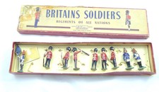 VECCHI SOLDATINI PIOMBO W BRITAIN BRITAINS SOLDIERS ALCUNI IN PLASTICA INGLESI