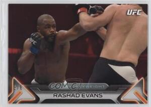 2016 Topps UFC Knockout Red /8 Rashad Evans #29