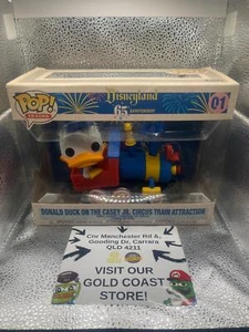 Funko POP! Trains: Donald Duck on the Casey Jr. Circus Train Attraction #01 - Picture 1 of 6