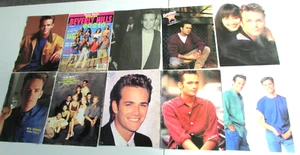 10 Pinups Posters LUKE PERRY cast of Beverly Hills 90210 teen BOP magazines 2 - Picture 1 of 3