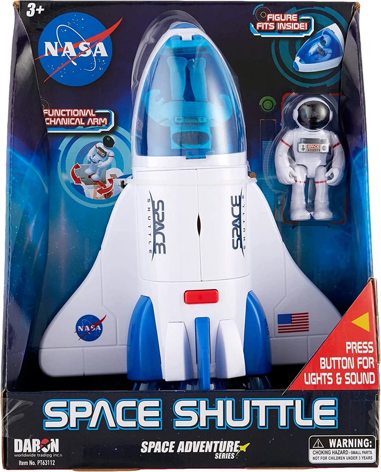 NASA Space Shuttle Adventure Series With Lights & Sounds by Daron Astronaut Toy