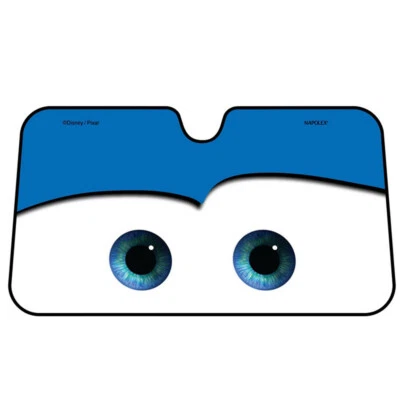 Sun Visor Shade Cartoon Big Eyes Windshield Cover For Car Accessories Foldable - Image 1 of 4