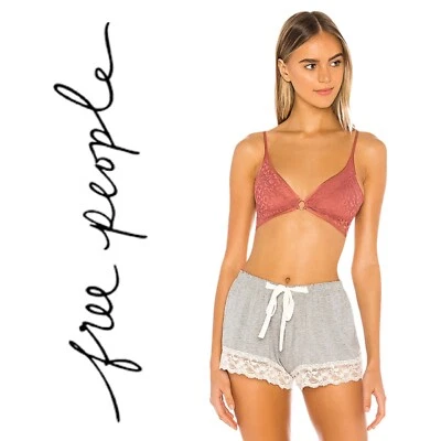 NWT Free People Toni Bralette Bra Lace Leopard Print Allure  Size S Small $38 - Image 1 of 4