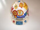 Shell Oil Safety Hard Hat w/Stickers White Geismar Plant 1980's & 1990's Awards