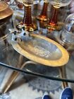Vintage Brass Bath Tub Soap Dish Metal Bathtub With Faucets , Very Old, 5? Long