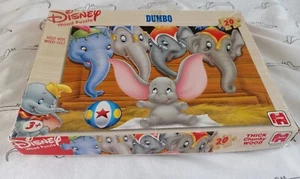 Jumbo Disney Wood Puzzle Dumbo Elephant 20 Pieces - Picture 1 of 8