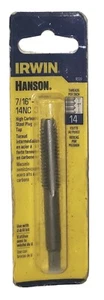Irwin Hanson 8139 7/16"-14 NC High Carbon Steel Plug Tap 8139 - Picture 1 of 3