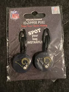 Cremallera Pull ID Equipaje Etiqueta NFL Ram - Imagen 1 de 1
