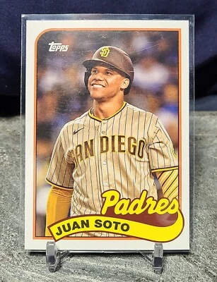 2023 Topps Archives Juan Soto & Fernando Tatis Jr '89 Doubleheader Insert Padres - Image 1 of 2