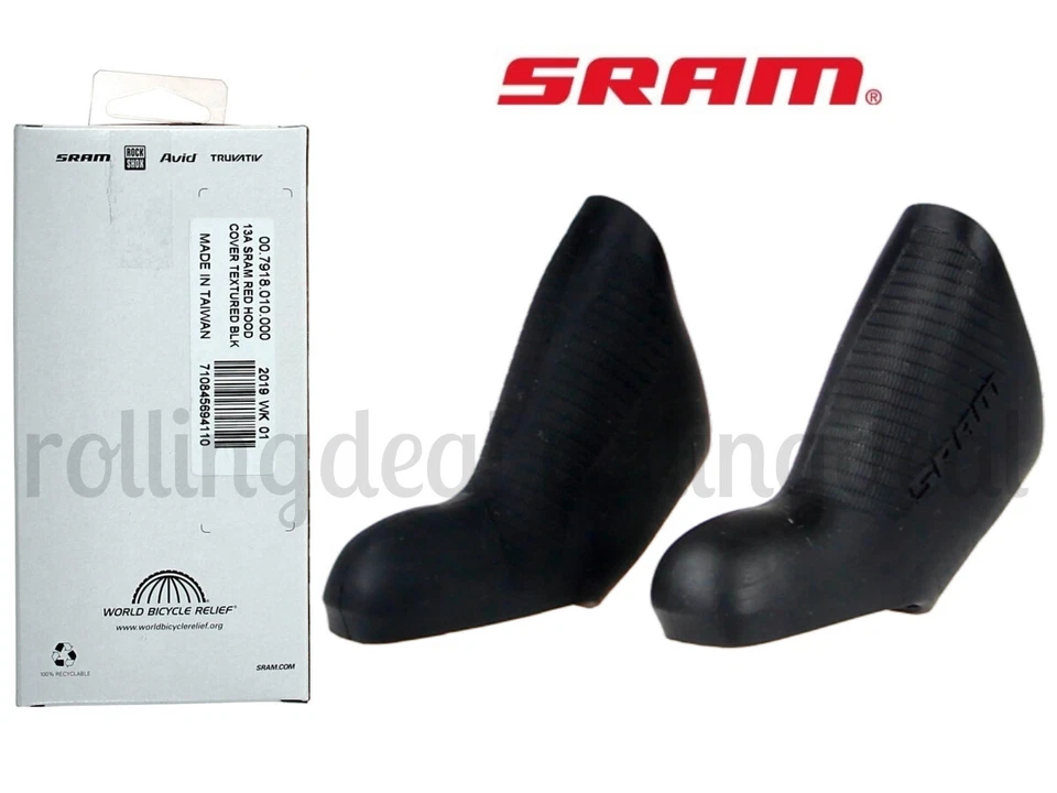 SRAM Force22,CX1,1/ Rival22,1 Brake/Shift Lever Textured Black Hood Covers NIB - Image 1 of 1
