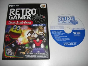 Retro Gamer Classic Arcade Games Volume 1 Pc Cd Rom - FAST POST - Picture 1 of 2