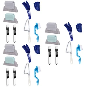3 Pieces Reinigungsbürsten-Set Hausreinigungsgeräte Gleitschienenreiniger - Bild 1 von 12