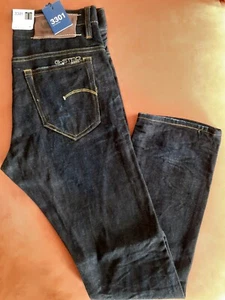 G-STAR 3301 Herren Jeans Größe W36/L34 SLIM FIT +NEU - Bild 1 von 5