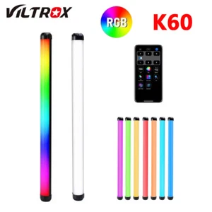 2Pcs Viltrox K60 RGB 20W LED Video Light Stick Handheld Photography Lighting APP - Picture 1 of 14