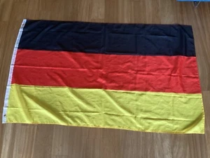 BANDIERA CALCIO NAZIONALE GERMANIA TEDESCA DEUTSCHLAND FAHNE - Foto 1 di 3
