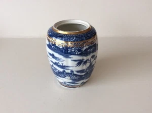 Antique Caughley Porcelain Tea Canister. - Picture 1 of 3