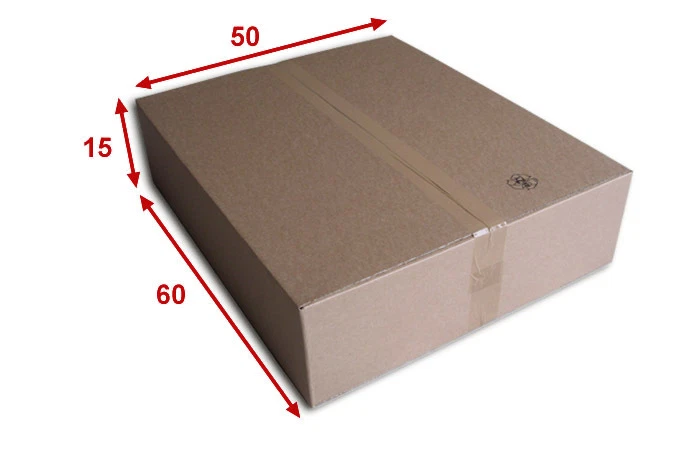 ENVELOPPEBULLE 10 boîtes emballages cartons n° 70B - 600x500x150 mm - simple cannelure