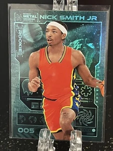 NICK SMITH JR.-----2023 METAL UNIVERSE CHAMPIONS----AQUA----FREE SHIPPING - Picture 1 of 2