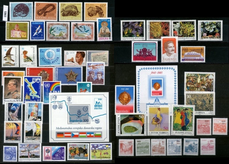 YUGOSLAVIA 1985 - COMPLETO MNH Foto 1 de 1