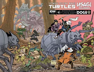 TMNT Usagi Yojimbo #1-4 | copertine selezionate | IDW Comics quasi nuovo 2023 - Foto 1 di 17