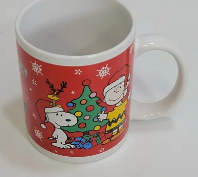 2011 Peanuts Snoopy Charlie Brown Christmas Coffee Mug Cup Galerie - Image 1 of 4