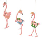 Ornements flamants roses