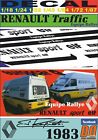 DECAL RENAULT TRAFFIC EQUIPE RALLY JEAN RAGNOTTI 1983 (03)