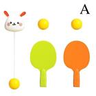 Indoor Hanging Table Tennis with Racket and Balls Portable Exerciser Toy GX I1C1