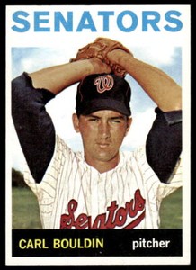 1964 TOPPS CARL BOULDIN 518 NRMT BASEBALL WASHINGTON SENATORS