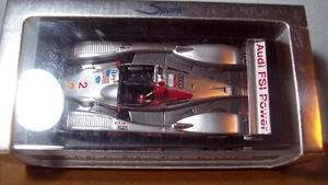 1/43 SPARK S0677 AUDI R8 (LAST RACE) WINNER LIME ROCK ALMS 2006 #2 CAPELLO/McNIS - Picture 1 of 6