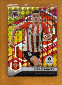 Oihan Sancet 2021-22 Panini Mosaic La Liga Choice Red & Gold Prizm #6 /25 - Picture 1 of 8