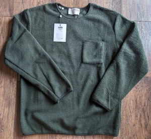 Sudadera Selected/Homme Derek Cuello Redondo Verde Colofonia Talla Grande Nueva con Etiquetas 100% Poliéster - Imagen 1 de 18