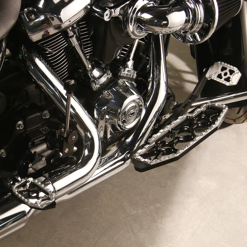 MX Floorboards w/Gear Shift Levers For Harley FLHR Road King CVO Trike 2014-Up Foto 1 de 4