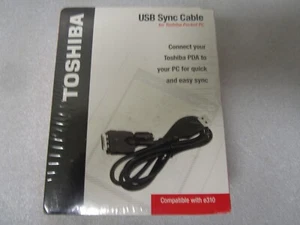 Toshiba E310 E330 E335 E740 E750 E755 Pocket PC USB Sync Cable (PA3185U-1ETC) - Picture 1 of 7