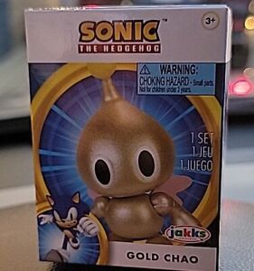 Sonic The Hedgehog Gold Chao 2.5" Classic Action Figure Jakks Pacific Toy 2024