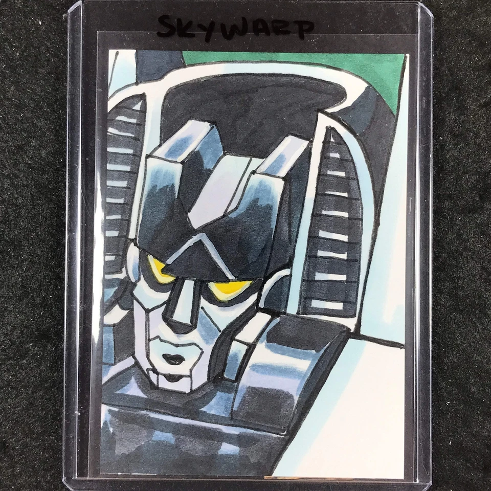2024 Transformers 40th Anniversary SKYWARP Artist Sketch 1/1 JASON MONTOYA - Image 1 of 1