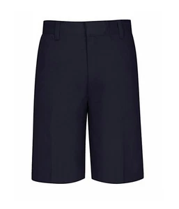 NUEVOS 2 Pantalones Cortos Relajados Uniforme Escolar Azul Oscuro para Aula Talla 1/2 Cintura 25.5 - Imagen 1 de 6