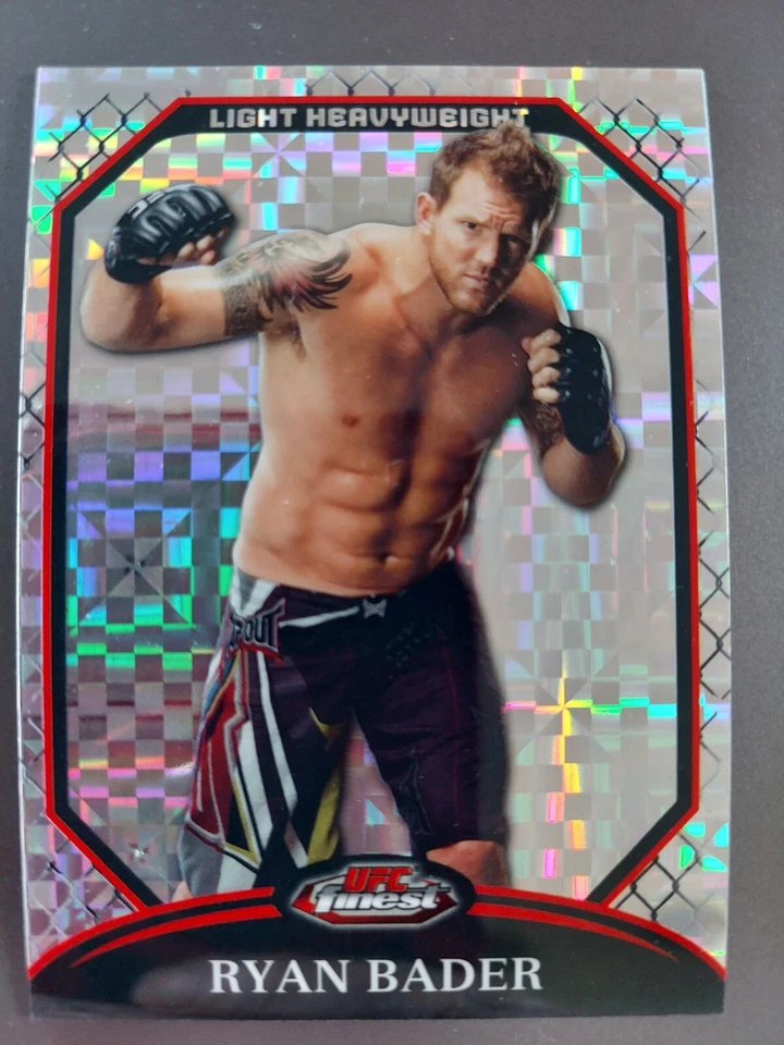 Ryan Bader #68 2011 Topps UFC Finest X-Refractor #366/388 - Image 1 of 2