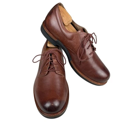 Zapatos cómodos Dansko Oxford de cuero para hombre 10,5-11 EU 44 marrón con cordones Foto 1 de 4