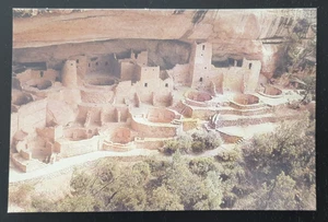 Postcard Pueblo Cliff Palace Mesa Verde National Park Colorado USA - Picture 1 of 2