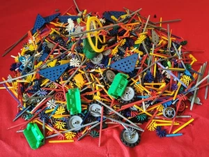 Knex -Huge Bundle Over 11 lbs in weight Pieces Inc gears & Ferris wheel chairs - Picture 1 of 4